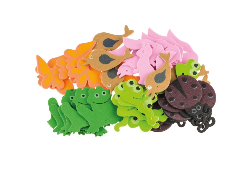 Naklejki z pianki Zwierzęta (40szt) PVC27 Brewis